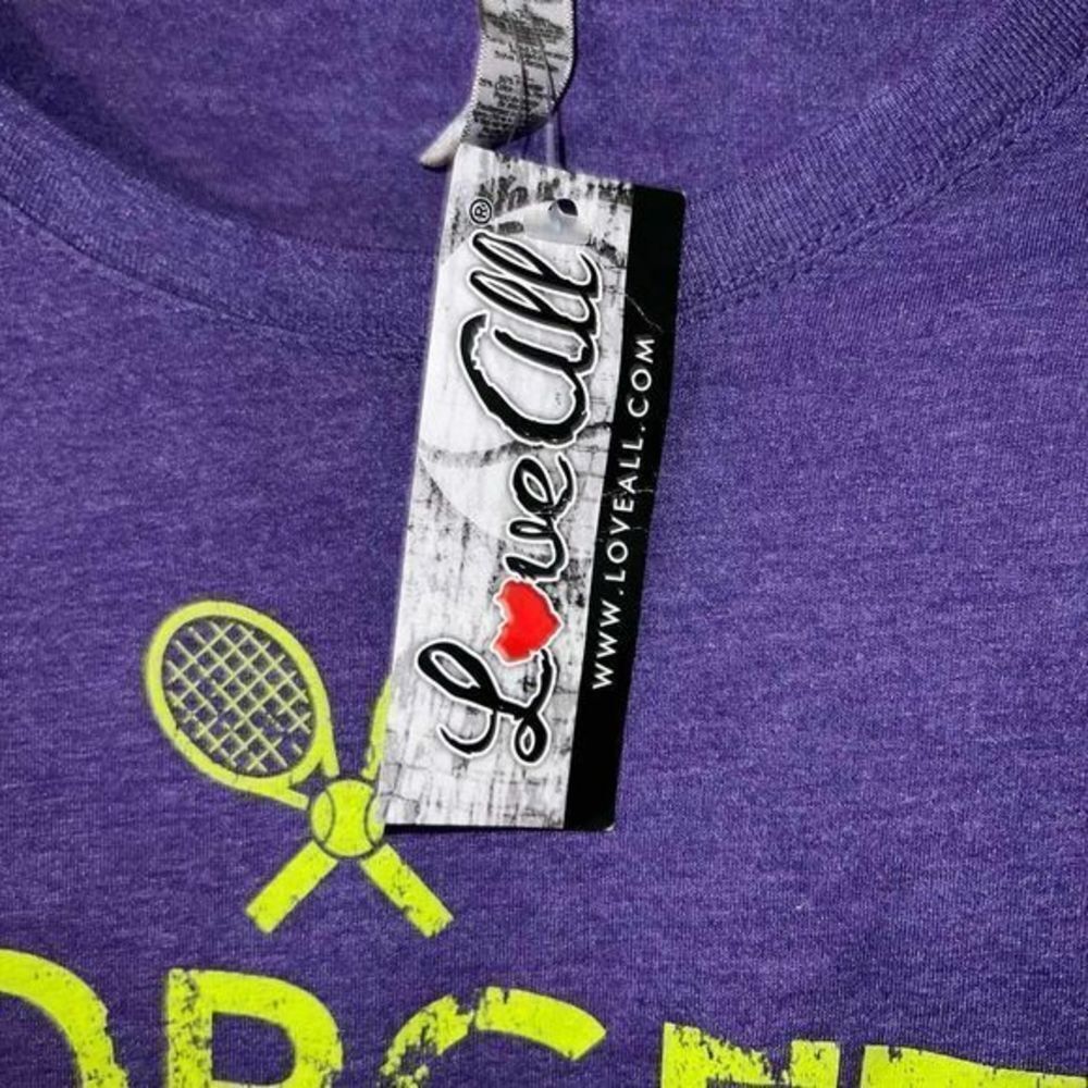 Forget Calm and Smash It tennis graphics‎ Fitted T-Shirt - Picture 11 of 12